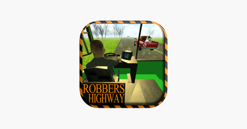 Mountain bus driving &amp; dangerous robbers attack - Escape &amp; drop your passengers safely Game Cover