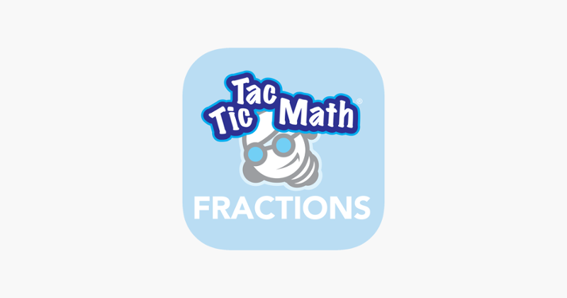 Tic Tac Math Fractions Game Cover