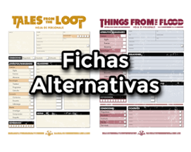 Fichas alternativas para Tales from the loop y Things from the flood Image
