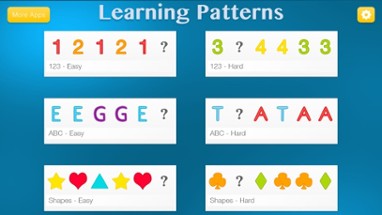 Learning Patterns PRO - Help Kids Develop Critical Thinking and Pattern Recognition Skills Image