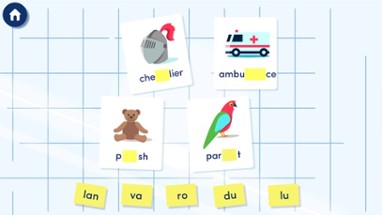 Montessori French Syllables - learn to read French words in a fun lab setting Image