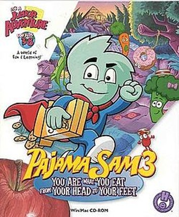 Pajama Sam 3: You Are What You Eat From Your Head To Your Feet Game Cover
