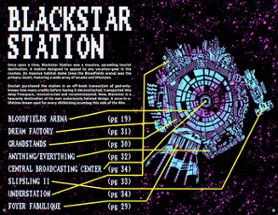 THE BLOODFIELDS AT BLACKSTAR STATION - a battle royale hexcrawl for Mothership 1e Image