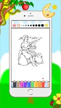 Bible Christ Coloring Book - Drawing and Paint For Kids Image