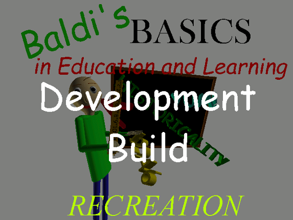 Baldi's Basics in Education and Learning Development Build Recreation Game Cover