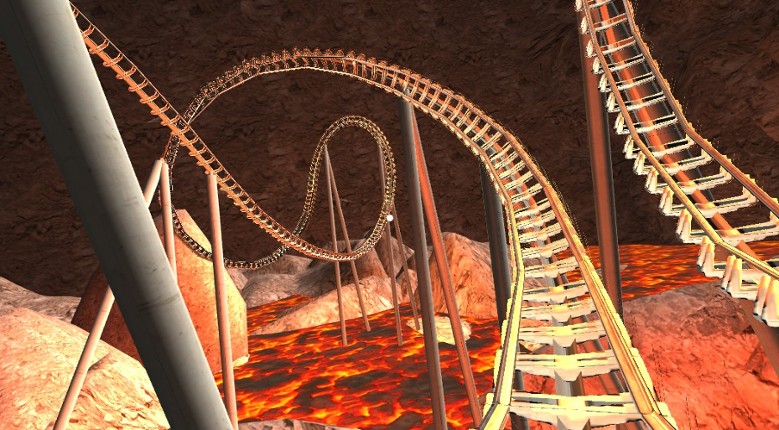 Inferno VR Roller Coaster Game Cover