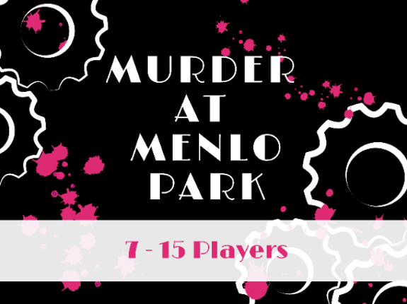 Murder at Menlo Park: Retrofuturism Murder Mystery Party Game Cover