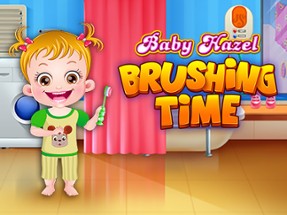 Baby Hazel Brushing Time Image