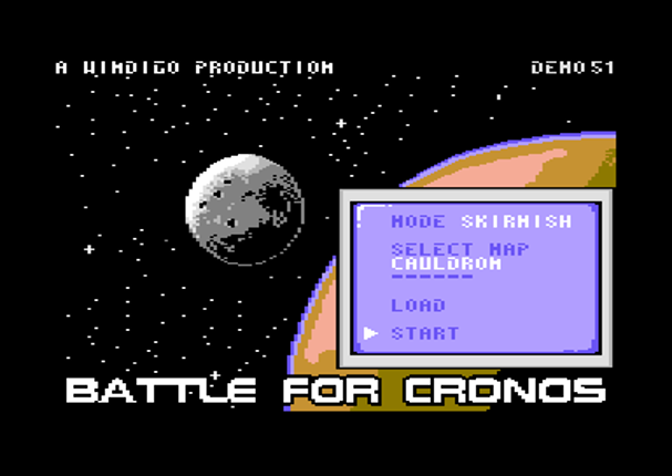 Battle for Cronos (C64) Game Cover