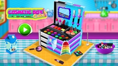 Cosmetic Box Cake Game! Make Edible Beauty Box Image