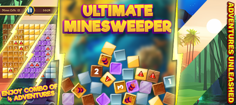 Ultimate Minesweeper : Adventures Unleashed 2022 Game Cover