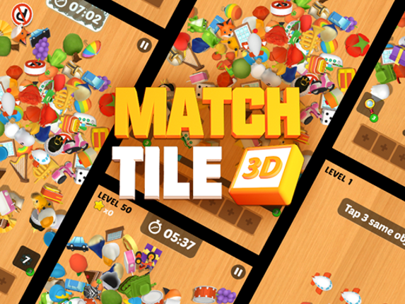Match Tile 3D Game Cover