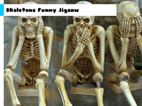 Skeletons Funny Jigsaw Image
