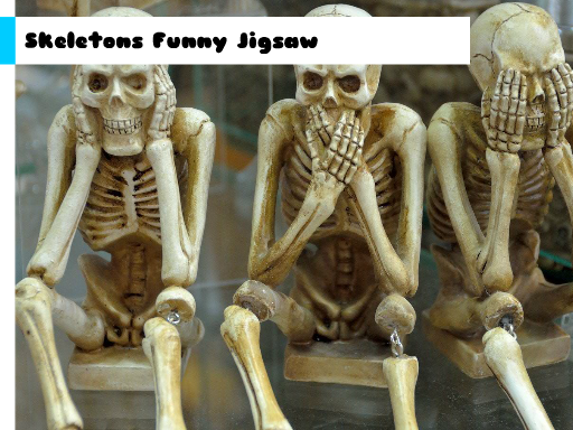 Skeletons Funny Jigsaw Game Cover