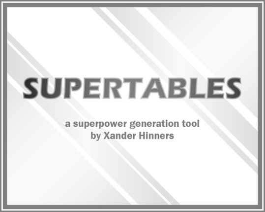 Supertables Game Cover