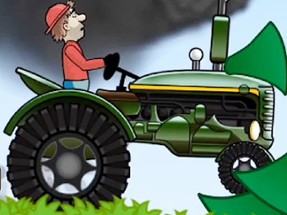 Tractor Driving Hill Climb 2D Image