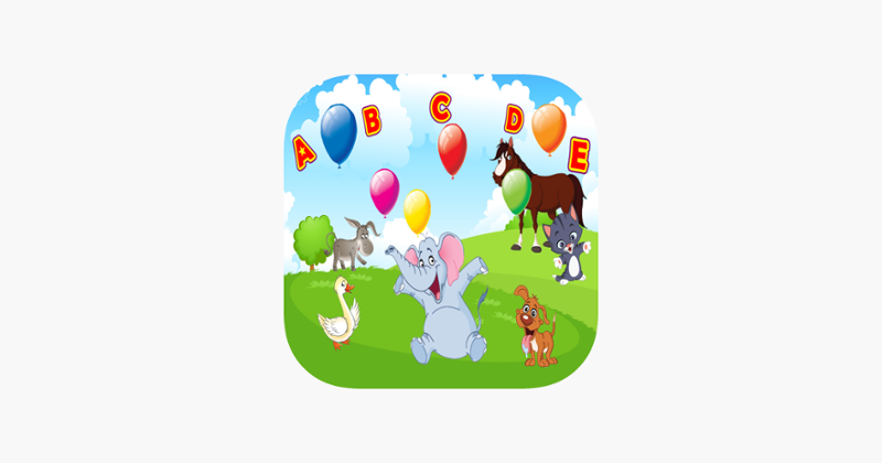 ABC Animals Puzzle &amp; Balloons Game Cover