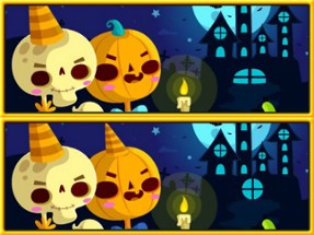 Find Differences Halloween Image