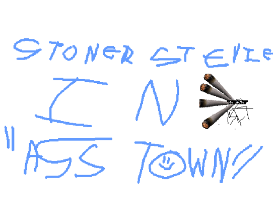 Stoner Stevie in Asstown (GBTK #3 Jam) Game Cover