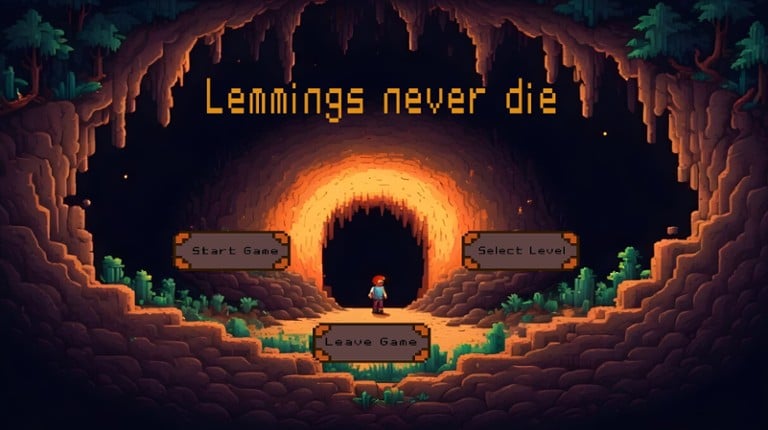 Lemmings never die Game Cover