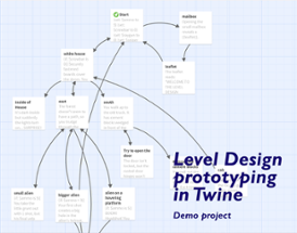Level Design Prototyping in Twine example project Image