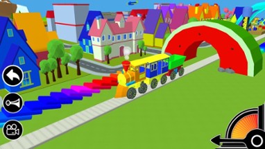 3D Toy Train - Free Kids Train Game Image