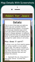 AddOn for Jeeps for Minecraft PE Image