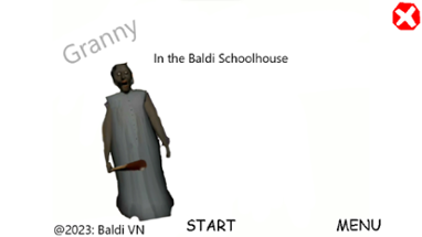 Granny In The Baldi Schoolhouse Image