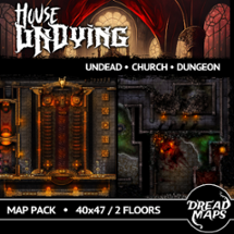 House Undying TTRPG Battlemap Image