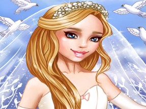 Wedding Dress up Bride Groom Image