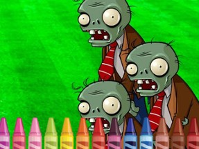 4GameGround - Zombie Coloring Image