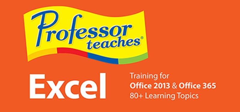 Professor Teaches® Excel 2013 & 365 Game Cover