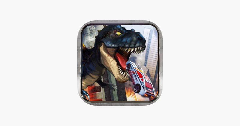 Dinosaur Attack:Car Racing Game Cover