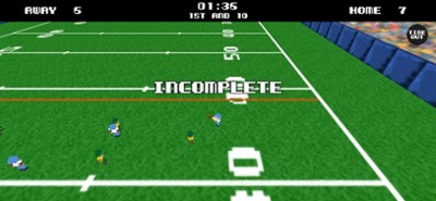 Retro Football 3D Image