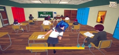 Anime High School Girl Life 3D Image