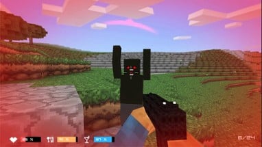 Cube Gun 3D Zombie Island Image