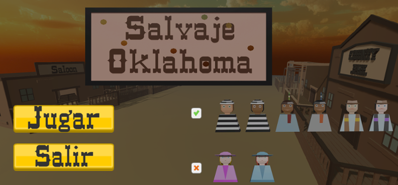 Salvaje Oklahoma Game Cover