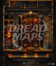 House Undying TTRPG Battlemap Image