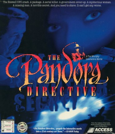 Tex Murphy: The Pandora Directive Game Cover