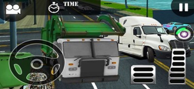 Garbage Truck Driver Image