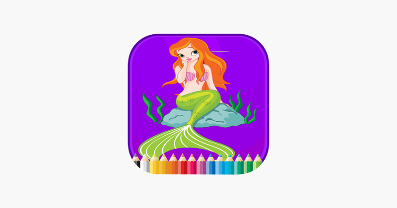 Mermaid Art Coloring Book - Activities for Kid Game Cover
