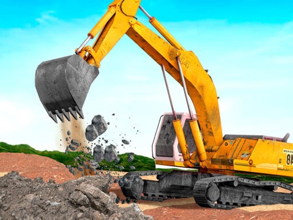 Real JCB Excavator Simulator Game Cover