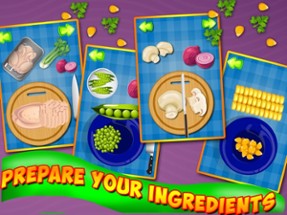 Soup Maker : free Girls Kids fun Cooking game for pizza,burger &amp; sandwich lovers Image