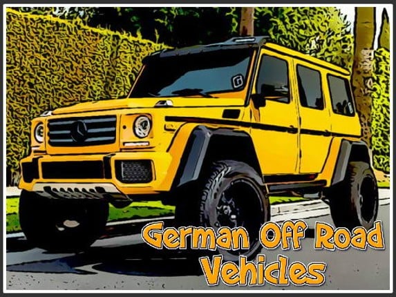 German Off Road Vehicles Game Cover