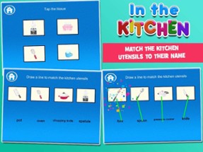 In the Kitchen Flash Cards for Kids Image