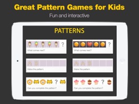 Patterns - Includes 3 Pattern Games in 1 App Image