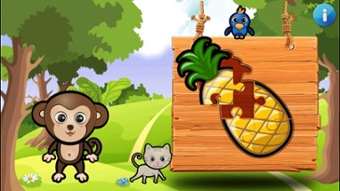 ABC Jungle Puzzle Game Image