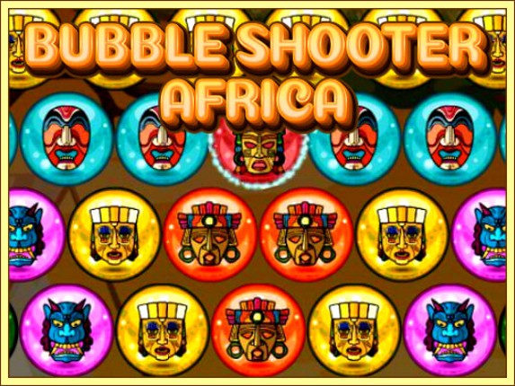Bubble Shooter Africa Game Cover