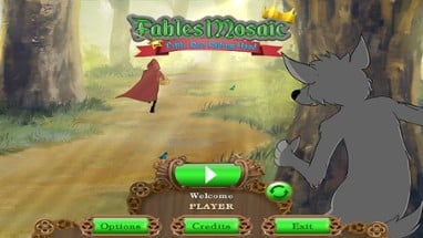 Fables Mosaic: Little Red Riding Hood Image