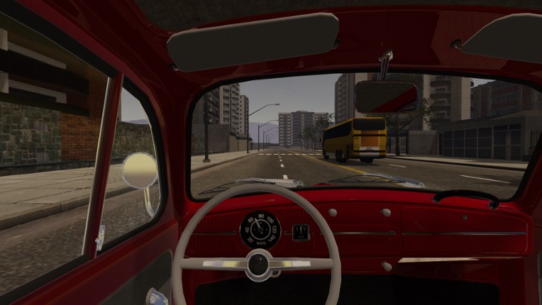 Just driving a Beetle around a city! Game Cover
